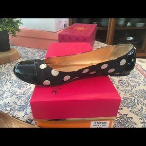 Kate spade polka dot flats